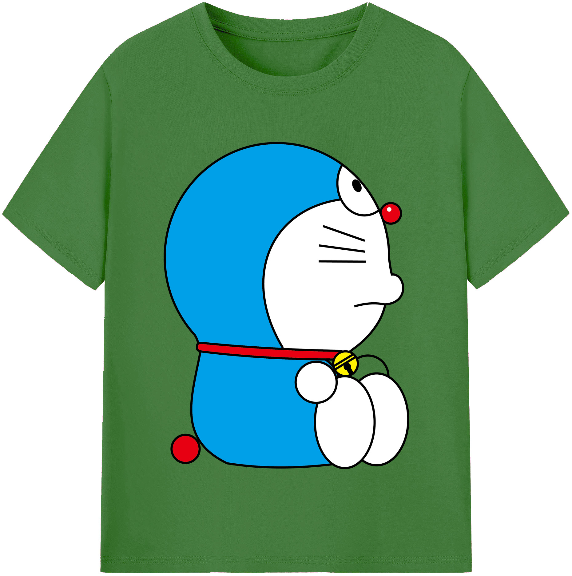 （画像用） ドラえもん Doraemon レディースカジュアルプリントTシャツ（綿100％）